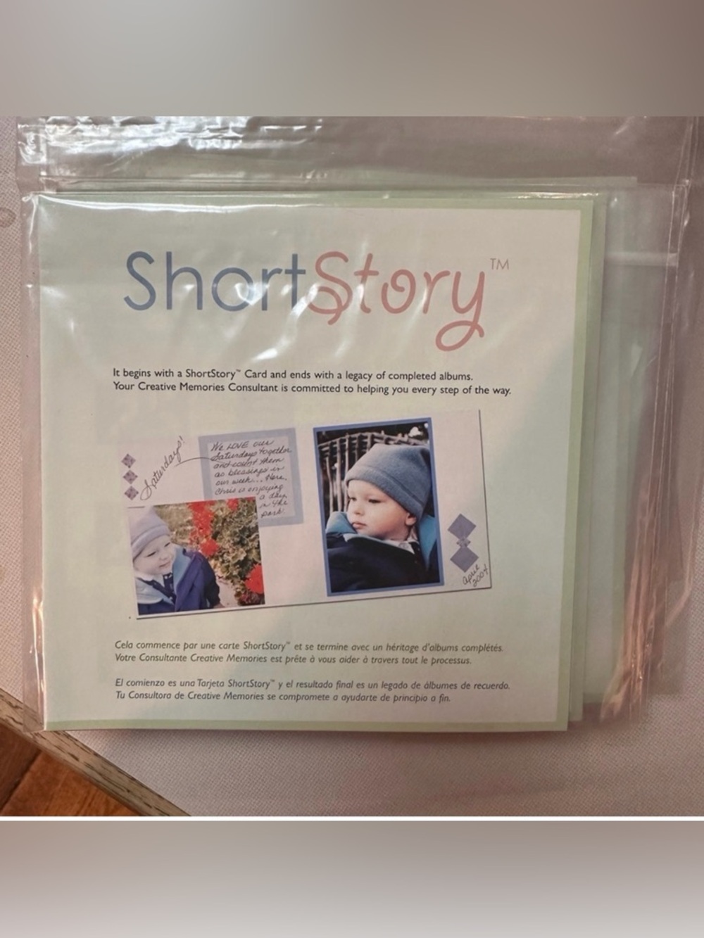 Creative Memories Short Story Card Package Lot of 5 NIP